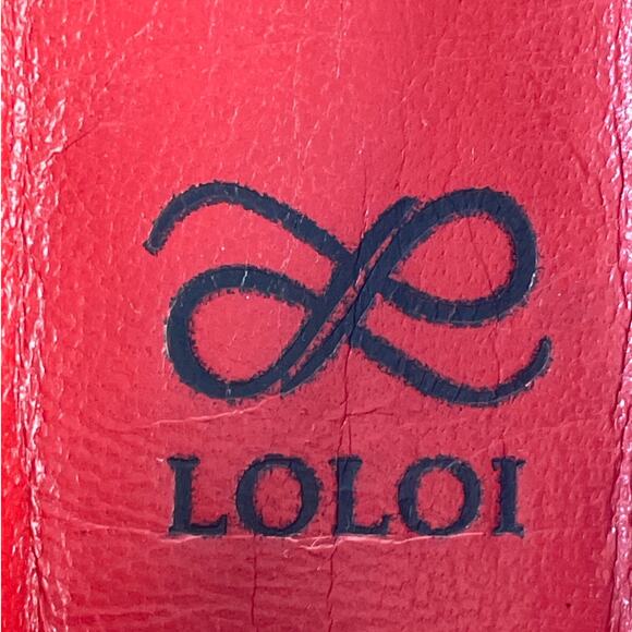 LOLOI Mens One Time Release One of a Kind Green Red Blue Tan Slip On Loafer S 44 - Picture 7 of 13